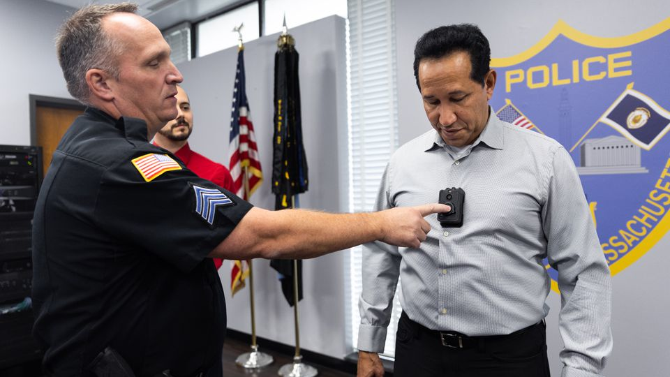 Nearly 30 Mass. Police Departments to Receive Body Camera Grants Officer
