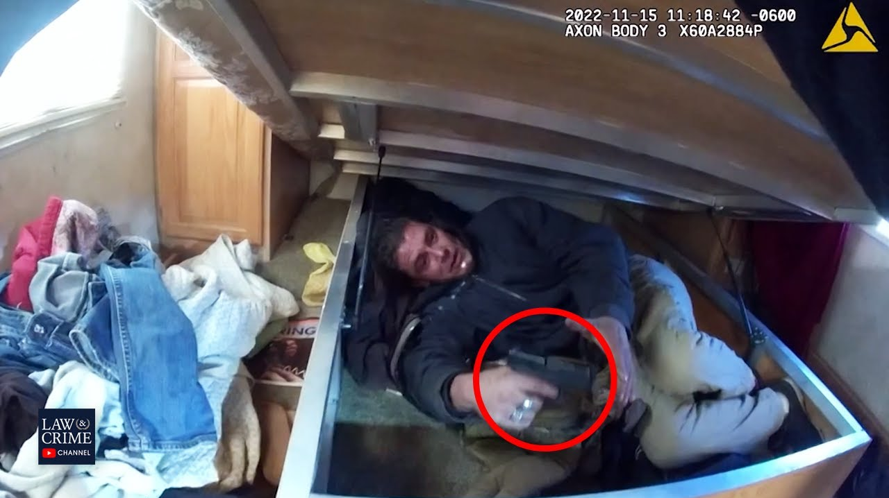 Bodycam: Fugitive Hiding Under Mattress Opens Fire At Okla. Police ...