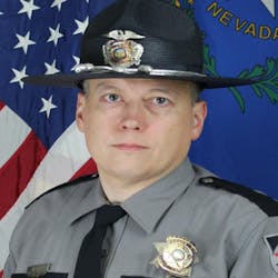 Nevada Highway Patrol Trooper Micah May. Nevada Highway Patrol Trooper Micah May.