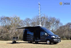 The drone command van for the Hamilton County, TN, Sheriff's Office is the first of its kind in the state. The drone command van for the Hamilton County, TN, Sheriff's Office is the first of its kind in the state.