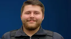 Bay St. Louis, MS, Police Officer Branden Estorffe.