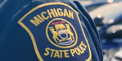 Michigan St Police Shoulder Patch (mi)