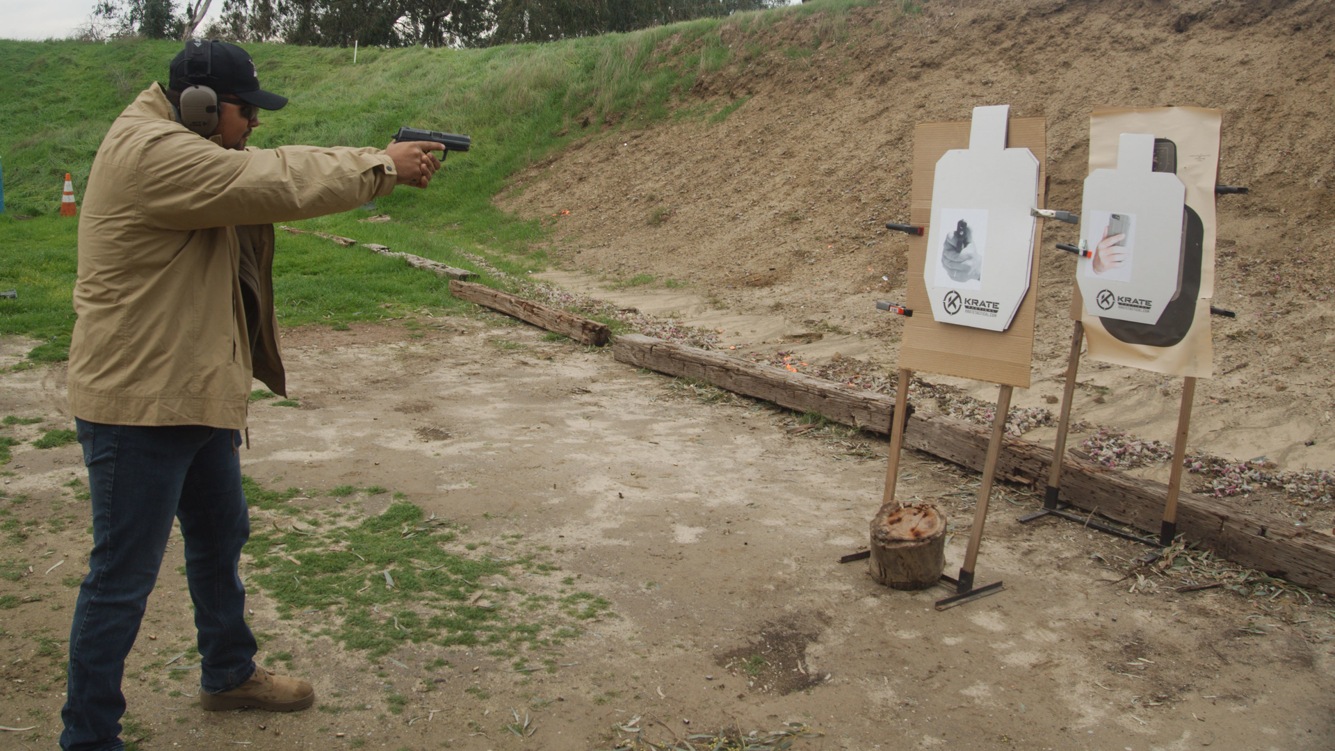 Besides negotiating, other decisions have to be solicited from training. For example, what if the 'shoot' target is in front of the 'no shoot?'