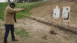 Besides negotiating, other decisions have to be solicited from training. For example, what if the 'shoot' target is in front of the 'no shoot?' Besides negotiating, other decisions have to be solicited from training. For example, what if the 'shoot' target is in front of the 'no shoot?'