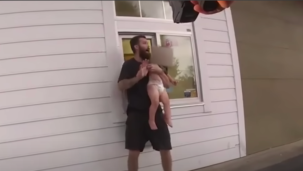 Flagler County, FL, sheriff's deputies saved a 1-year-old boy after he was kidnapped by his father, who used the child as a shield during a confrontation with authorities on Sept. 27.