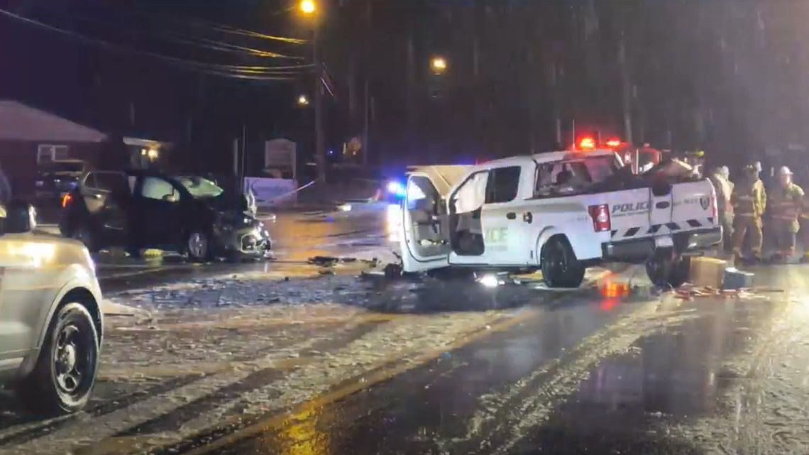 West Pittston Police Chief Crash (pa)
