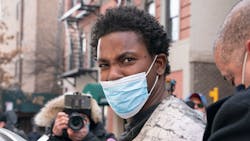 The NYPD detectives from the Manhattan North Homicide and Shooting Enhancement Team tracked down Winston Glynn—the accused killer of 19-year-old Kristal Bayron-Nieves—thanks to help from a distinctive pair of ear buds hanging from Glynn’s pants. The NYPD detectives from the Manhattan North Homicide and Shooting Enhancement Team tracked down Winston Glynn—the accused killer of 19-year-old Kristal Bayron-Nieves—thanks to help from a distinctive pair of ear buds hanging from Glynn’s pants.