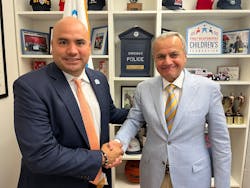 Chief Development Officer of FRCF, Randy Acosta (L), with Henry Repeating Arms CEO & Founder Anthony Imperato (R). Chief Development Officer of FRCF, Randy Acosta (L), with Henry Repeating Arms CEO & Founder Anthony Imperato (R).