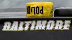 Baltimore Police Dept Crime Scene Tape (md)