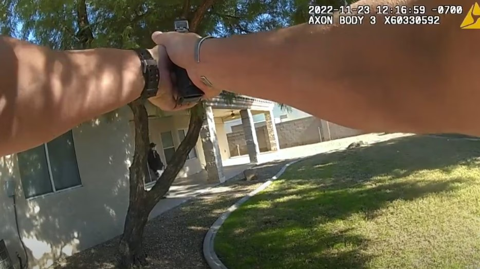Chandler Police Armed Home Invader (az)
