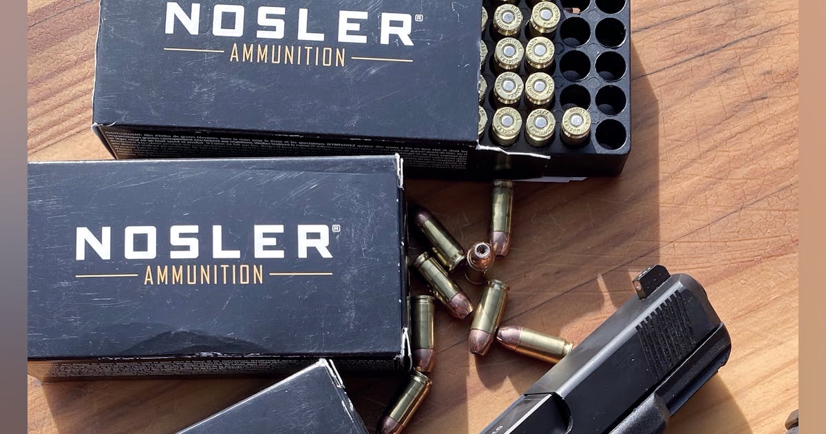 Nosler 115 Grain ASP 9mm Cartridges | Officer