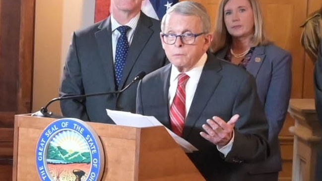 Ohio Gov. Mike DeWine.