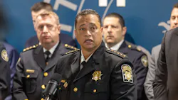Fulton County Sheriff Patrick Labat talks Tuesday about the arrest of a man accused of fatally shooting Deputy James Thomas last week. Fulton County Sheriff Patrick Labat talks Tuesday about the arrest of a man accused of fatally shooting Deputy James Thomas last week.