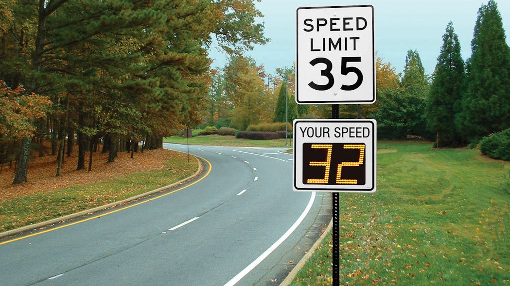 Radar Speed Signs A Small Solution to a Big Problem Officer