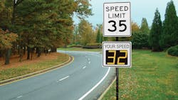 The Radarsign TC-400 is seen. The Radarsign TC-400 is seen.