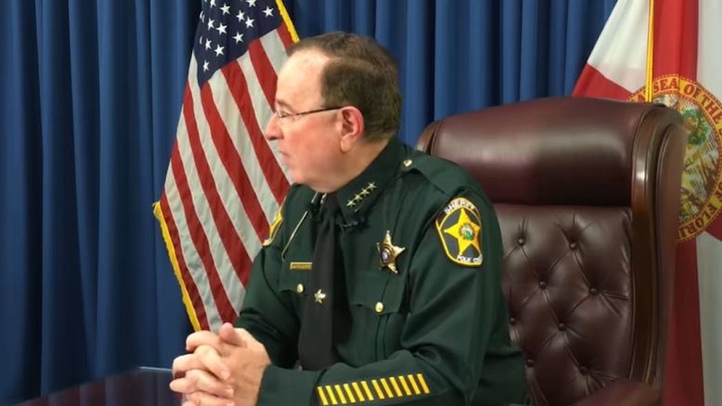 Polk County Sheriff Grady Judd called the woman and her husband who heard the baby's cries “heroes.” Polk County Sheriff Grady Judd called the woman and her husband who heard the baby's cries “heroes.”