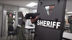 Hillsborough County Sheriff’s Office school resource deputies are seen training with Safariland ProTech Assault II VP ballistic shields. Hillsborough County Sheriff’s Office school resource deputies are seen training with Safariland ProTech Assault II VP ballistic shields.