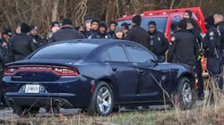 Atlanta law enforcement members patrol the site of the city's proposed public safety training center Feb. 6, clearing the woods in anticipation of construction on the controversial facility beginning in earnest. Atlanta law enforcement members patrol the site of the city's proposed public safety training center Feb. 6, clearing the woods in anticipation of construction on the controversial facility beginning in earnest.