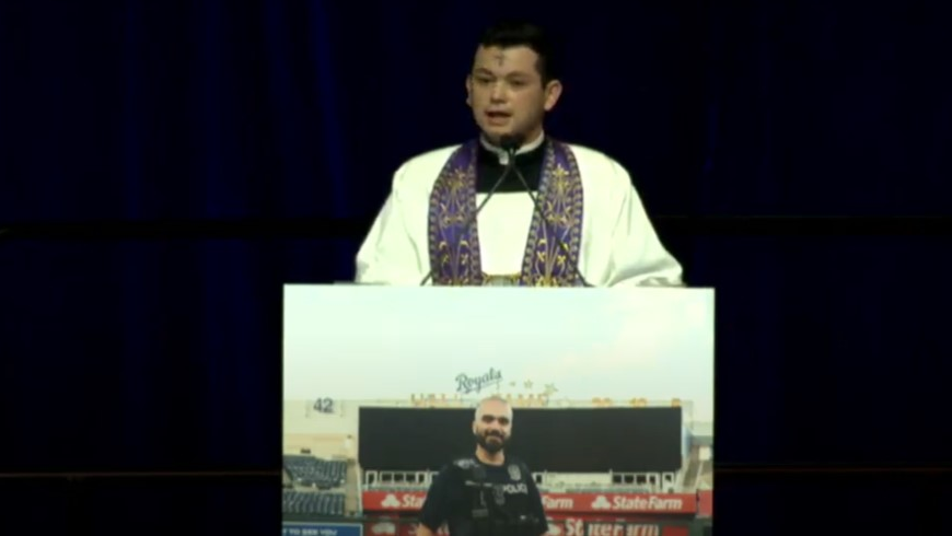 Watch Funeral Mo. Police Officer Killed with K-9 in On-Duty Crash | Officer