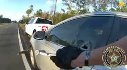 While on his way home from work, a reckless driver passed Flagler County Sheriff&apos;s Office Master Deputy Stogdon and then crashed into the back of another vehicle.