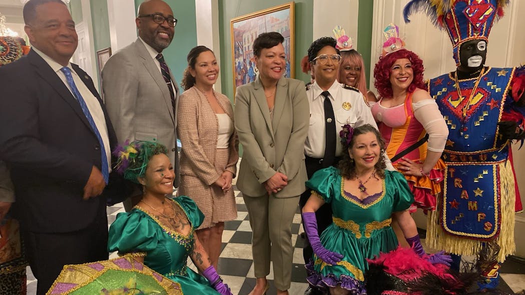 One hundred extra officers from across the state will help manage New Orleans parades on 'regular days' this season. One hundred extra officers from across the state will help manage New Orleans parades on 'regular days' this season.