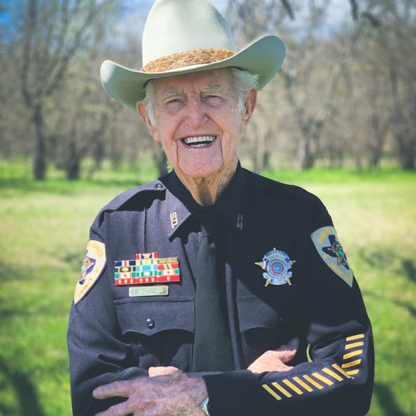 Johnson County Sheriff's Office Reserve Deputy Bill Hardin. Johnson County Sheriff's Office Reserve Deputy Bill Hardin.