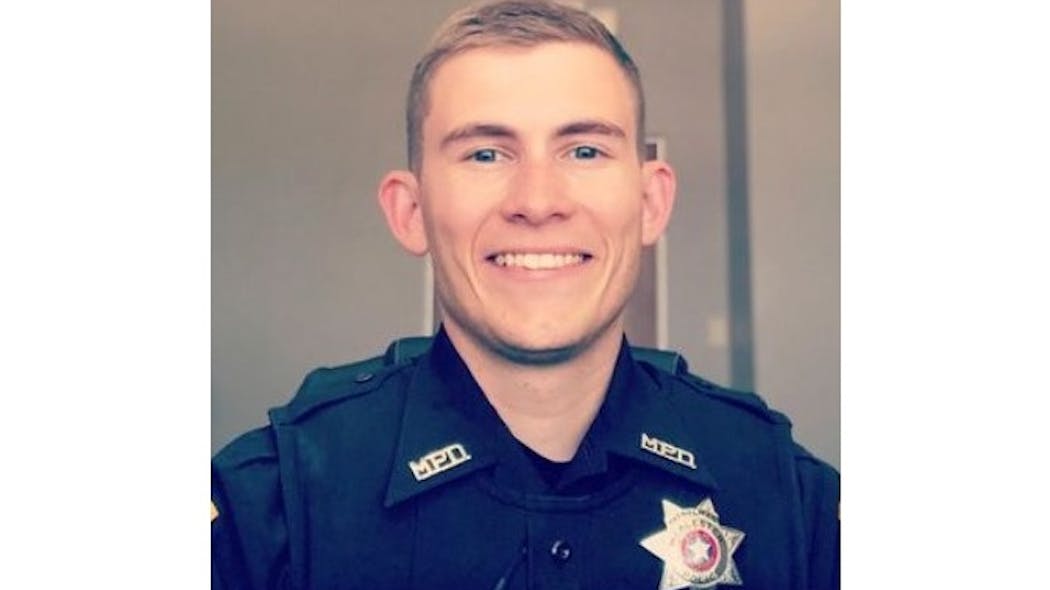 McAlester, OK, Police Officer Joseph Barlow.