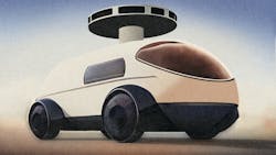 The new Slate Pod Observing Life In Cities Everywhere (POLICE) vehicle. The new Slate Pod Observing Life In Cities Everywhere (POLICE) vehicle.