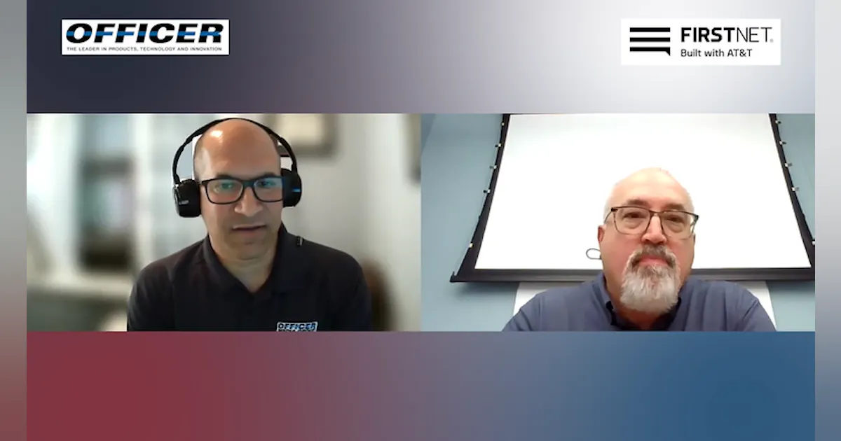 Officer Quick Chat: FirstNet Built With AT&T | Officer
