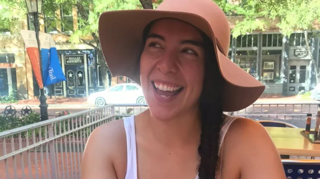 Sansom, TX, Police Officer Lina Mino.