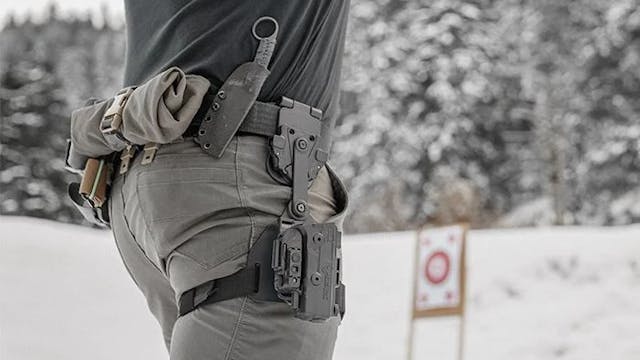 Leg sales holster belt