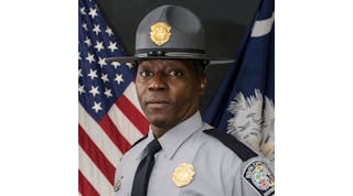 South Carolina Highway Patrol Lance Cpl. B.A. Frazier.