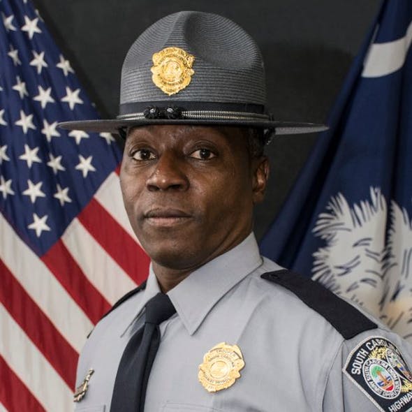 South Carolina Highway Patrol Lance Cpl. B.A. Frazier. South Carolina Highway Patrol Lance Cpl. B.A. Frazier.