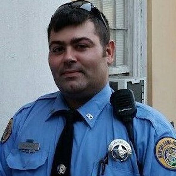 New Orleans, LA, Police Officer Trevor Abney.