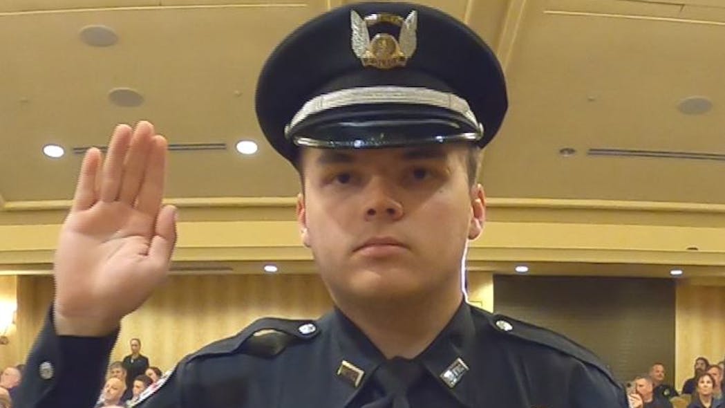 Louisville, KY, Police Officer Nickolas Wilt. Louisville, KY, Police Officer Nickolas Wilt.