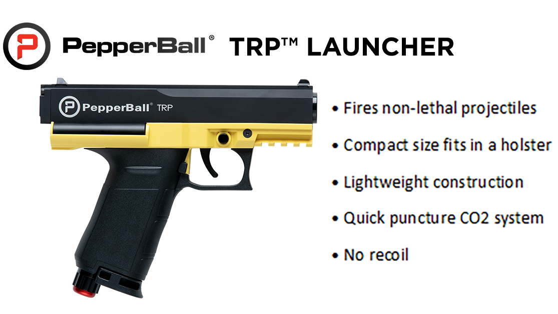 PepperBall® Unveils the New TRP™ as a NonLethal BeltCarry Option for