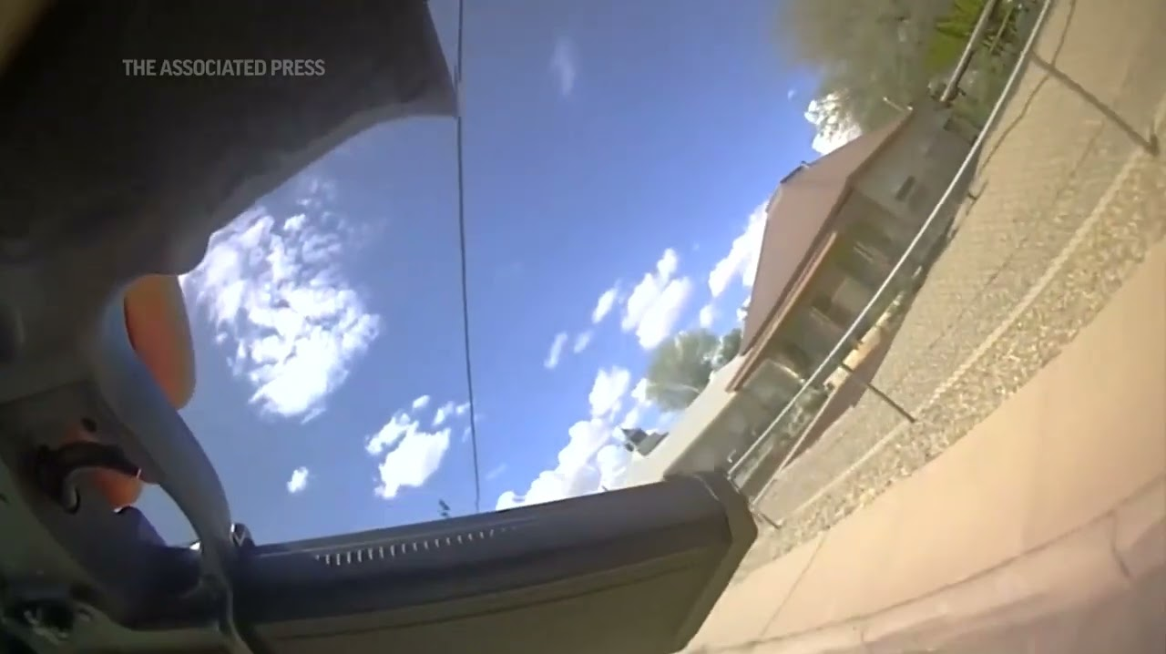 Bodycam Captures Shootout Between N.M. Police, Mass Shooter | Officer