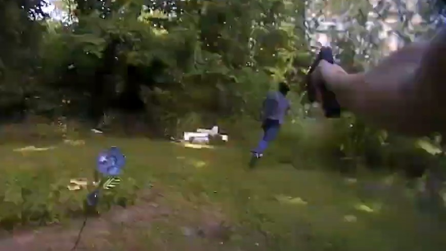 Bodycam Tenn. Police Officer Shot in Side Chasing Armed Suspect Officer