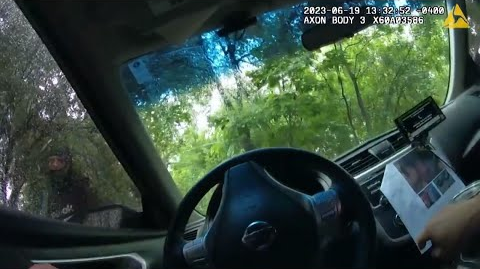 Bodycam Ky. Police Officer Stops Gunman Trying to Carjack Unmarked