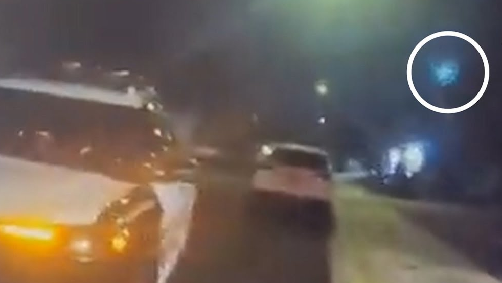 Las Vegas Police Bodycam Captures Apparent UFO ahead of Call about