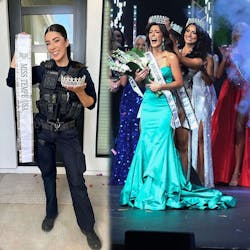 Tempe, AZ, Police Officer Candace Kanavel was crowned Miss Arizona 2023, and she will compete for the Miss USA title later this year. Tempe, AZ, Police Officer Candace Kanavel was crowned Miss Arizona 2023, and she will compete for the Miss USA title later this year.