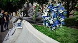 The National Law Enforcement Officers Memorial Fund releases 2023 mid-year fatalities report depicting that overall line-of-duty deaths are dramatically down in all the major categories tracked by the organization.