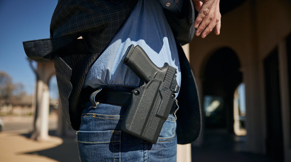 The Solis - for plainclothes or off-duty carry. That Glock 48MOS w/ a Streamlight TLR7-Sub attached. Paddle or belt mount. ALS retention system.