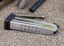 Springfield Armory uses stainless steel bodies that have molded corrugations, adding to their rigidity. the welds are invisible, and followers have an anti-tilt design. There are drilled cartridge counters in the rear face. These are the most solid, reliable, indestructible, magazines in the industry.