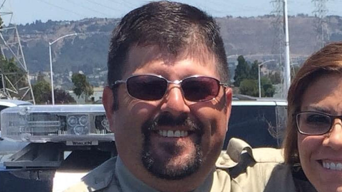 Pyramid Lake, NV, Tribal Police Officer Anthony Francone.