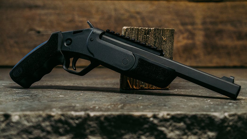 ROSSI® Introduces the New BRAWLER SingleShot 410/45LC Pistol Officer