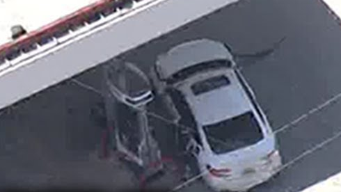 Video: Suspect in Stolen Vehicle Stops for Gas while Fleeing Baltimore ...
