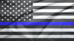 Blue Lives Matter Flag (dt)