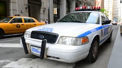 NYPD Ford Crown Victoria. NYPD Ford Crown Victoria.