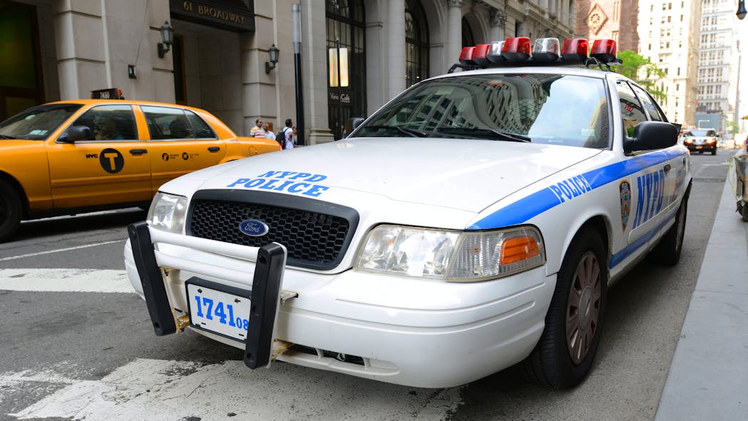NYPD Ford Crown Victoria.